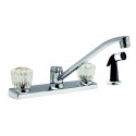 Design House 545400 Millbridge Polished Chrome 2 Handle Kitchen Faucets