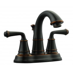 Design House 524579 Eden Double Handle Sink / Lavatory Faucets, Oil Rubbed Bronze