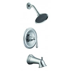 Design House 524637 Eden Tub and Shower Faucets, Oil Rubbed Bronze Finish
