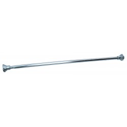 Design House 560904 Adjustable Steel Straight Shower Rod