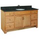 Design House 530410 Richland 2 Doors 4 Drawers Vanity Cabinets