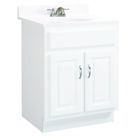Design House 541029 Concord Two Door White Vanity Cabinets