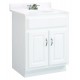 Design House 541029 Concord Two Door White Vanity Cabinets