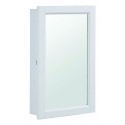 Design House 590505 Concord White 16" Single Door Medicine Cabinet