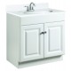 Design House 531731 531731 Wyndham White 2 Door Vanity Cabinets