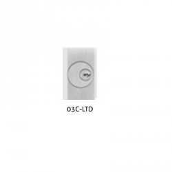 RCI 03C-LTD Escutcheon Exterior Trim for 1200/1300 Series Exit Devices