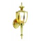 Design House 501486 Jackson Solid Brass Outdoor Wall Uplight w/ Clear Beveled Glass