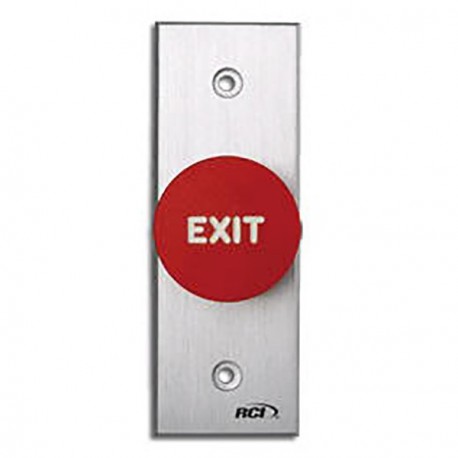 RCI 918 918-MA x 28 Tamper-Resistant Exit Pushbutton