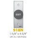 RCI 918 918-MO x 40 Tamper-Resistant Exit Pushbutton