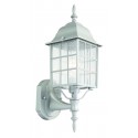 Design House 506089 Earl Grey Sanded Aluminum Outdoor Lighting with seedy glass