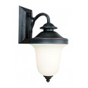 Design House 517581 Drake Oil Rubbed Bronze Outdoor Lighting with Frosted Glass