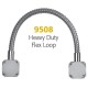 RCI 9509 9509-18B Heavy Duty Flex Loops, Finish-Silver