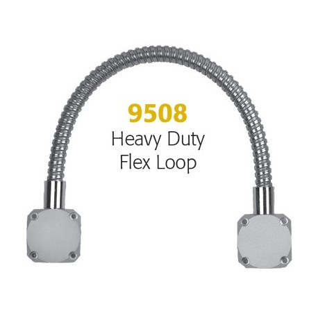 RCI 9509 9509-18W Heavy Duty Flex Loops, Finish-Silver