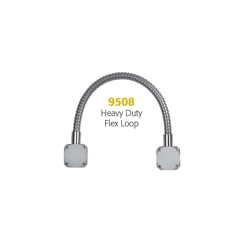 RCI 9509 Heavy Duty Flex Loops, Finish-Silver