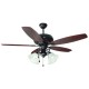 Design House 154005 Drake 52" Oil Rubbed Bronze Ceiling Fan
