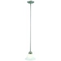 Design House 511634/514513 Millbridge 1-Light Mini Pendant w/ Alabaster Glass