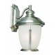 Design House 517698 Bristol Outdoor Down light, Satin Nickel