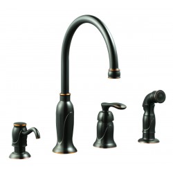 Design House 525808 Madison Kitchen Faucet w/ Sidespray