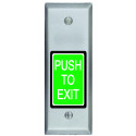 SDC 410 413PNCL1G Series Narrow Push Button Switch