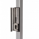 Locinox SH-KLQF Industrial Adjustable Security Keep for Swing Gate, Stainless Steel