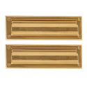 Brass Accents A07-M0010-605 Door Mail Slot