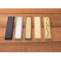 Brass Accents A06-P0240-609 Academy Push and Pull Plate