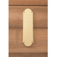 Brass Accents A07-P024 Palladian Push and Pull Plate