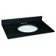 Design House Vanity Top with Single Bowl from the Granite Collection