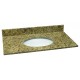 Design House Vanity Top with Single Bowl from the Granite Collection