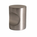 Design House 205112 Single Barrel Knob, Finish- Brushed Nickel