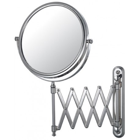 Kimball & 23345 - Chrome Young Non Lighted Extension Arm Wall Mirror