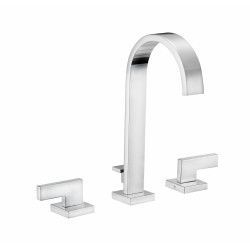 Design House Karsen 8" Widespread Dual-Handle Bathroom Faucet, Polished Chrome Finish