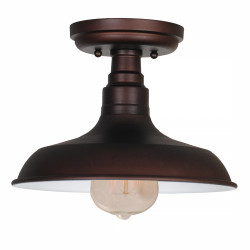 Design House 519884 Kimball 1-Light Semi-Flush Ceiling Light