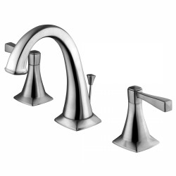 Design House Perth Bath Widespread Faucet, Satin Nickel Finish