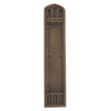 Brass Accents A04-P584 Oxford Push and Pull Plate - Exterior 3-3/8" x 18"