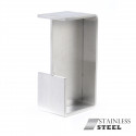  W4254-200 x 45 Solid Stainless Steel Sliding Door Pull