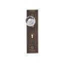 Brass Accents D04-K724-S-WT Nantucket Door Set - Interior 2-3/4" X 10-1/4"