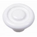 Laurey 01542 1-3/8" Circle Impression Porcelain Cabinet Knob