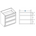 KCD Shaker Drawer Base Cabinet