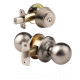 Yale YH Collection Bridgeport Knob Combo Set w/Entry Knob and Single/Double Cylinder Select Deadbolt