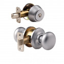 Yale YH YHCBD837 US26 Collection Cambridge Knob Combo Set w/Entry Knob and Single/Double Cylinder Select Deadbolt