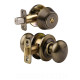 Yale YH Collection Cambridge Knob Combo Set w/Entry Knob and Single/Double Cylinder Select Deadbolt
