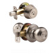 Yale YH Collection Oxford Knob Combo Set w/Entry Knob and Single/Double Cylinder Select Deadbolt