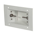 Whitehall WH1845FA Recessed Auto-Release Toilet Paper Holder