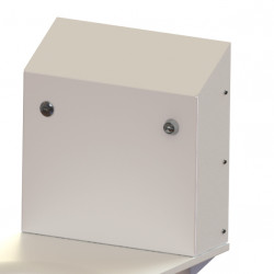 Whitehall WH2802-SLPT-ADA Series Ligature-Resistant Box with Hydraulic Flush Valve for Top Supply ADA Toilet