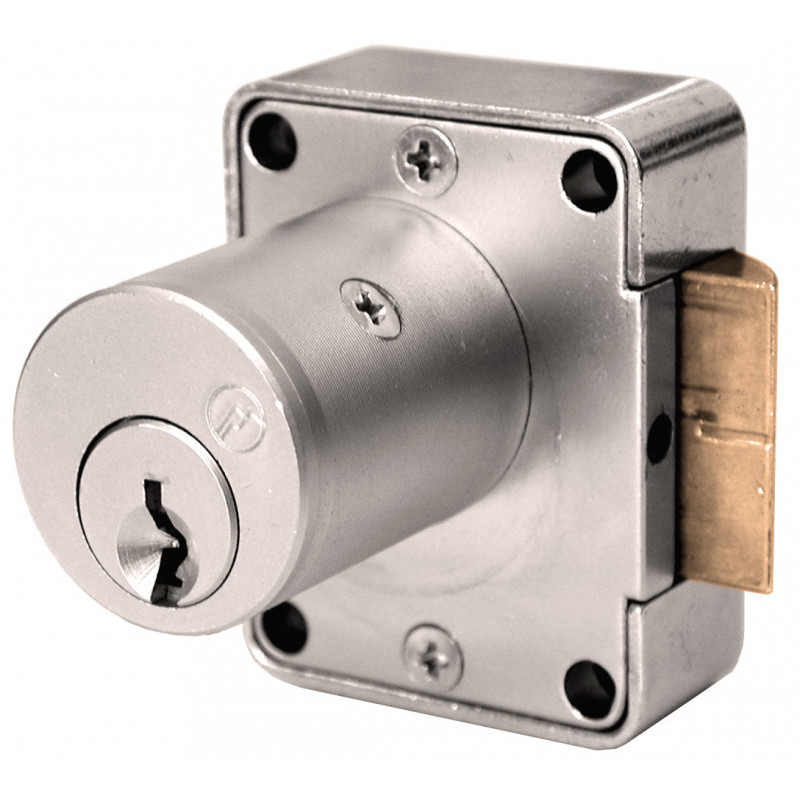 Olympus 997 Door Latch Lock, Satin Chrome