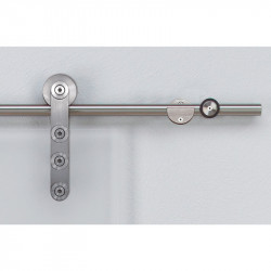 ABP-Beyerle 110 Baluga Series Barn Door Hardware Set for Glass Doors