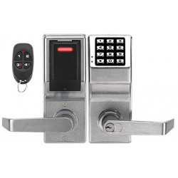 Alarm Lock DL2700LD Trilogy T2 Digital Lock w/ Classroom Lockdown Indicator & Keyfob, Satin Chrome