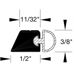 Reese TS2 Threshold, Assembly Component, 3/4" x 3/8"