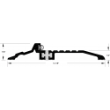 Reese S281AV-24 Thresholds, Panic, Thermal Break, 5-1/8" x 1/2"